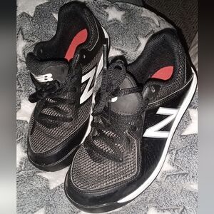 New Balance Cleats Black and White